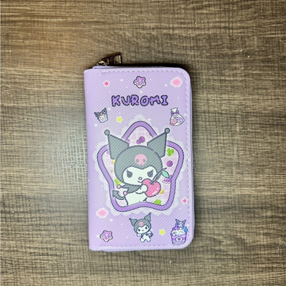 Kuromi Purple Wallet NWT